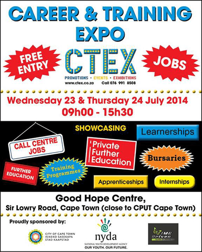 Career and Training Expo Happening in Cape Town (from 23-24 July 2018 )