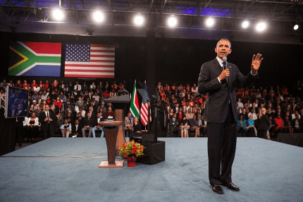 Obama :Young African Leaders rename to the Mandela Washington Fellowship