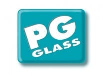 PG glass logo