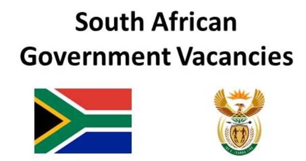 South Africa government Vacancies
