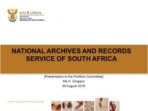 National Archives and Records Service of South Africa