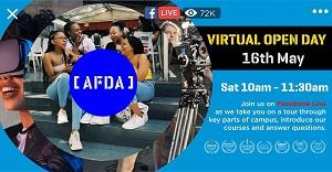 AFDA Will Host Virtual Open Day