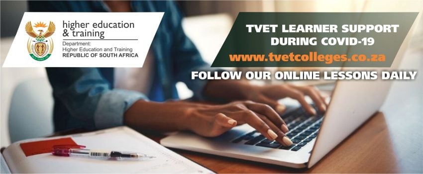 TVET Learner Support During COVID-19 Online Courses