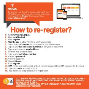 re-register for nsfas