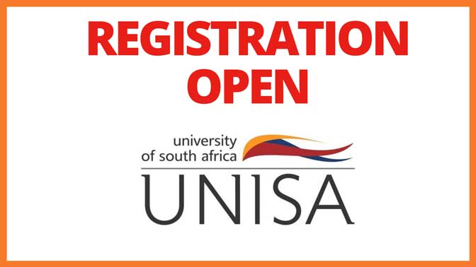 Unisa's Online Registration Is Now Open