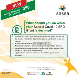 R350 Grant Declined Due To UIF