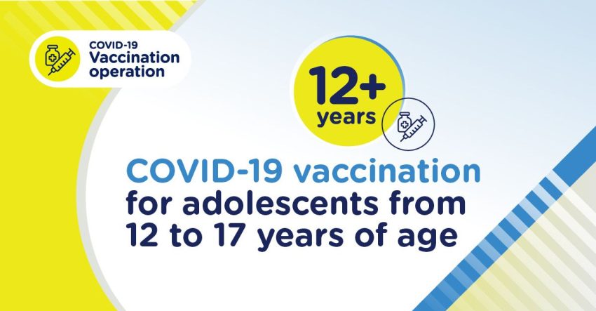 Vaccination of 12-17