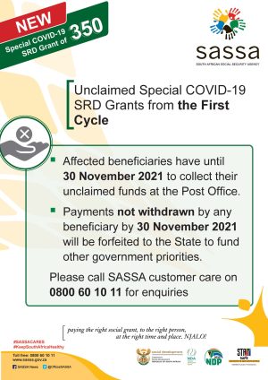 SASSA R350 grant payment dates