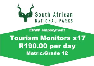Tourism Monitors (17 positions) Table Mountain National Park
