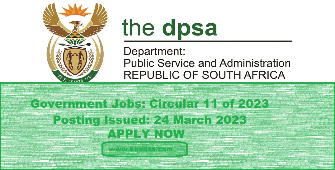 Government Jobs: Circular 10 of 2023